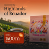 Piedra Negra Specialty Coffee Medium Roast (Ground) - 12 oz - 100% Arabica Chocolate and Caramel notes High - Altitude Selection