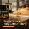 Piedra Negra Whole Bean Coffee Medium Roast, 12 oz, 100% Arabica Coffee Beans from Ecuador, Freshly Roasted, Smooth Flavor with Chocolate & Caramel Notes - Piedra Negra Café de Altura