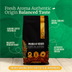 Piedra Negra Gourmet Coffee Medium Roast (Ground) - 35.27 oz - 100% Arabica Coffee Chocolate and Caramel Notes Versatile for Drip, French Press & Espresso - Piedra Negra Café de Altura